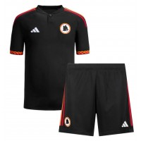 Camiseta AS Roma Paulo Dybala #21 Tercera Equipación Replica 2023-24 para niños mangas cortas (+ Pantalones cortos)